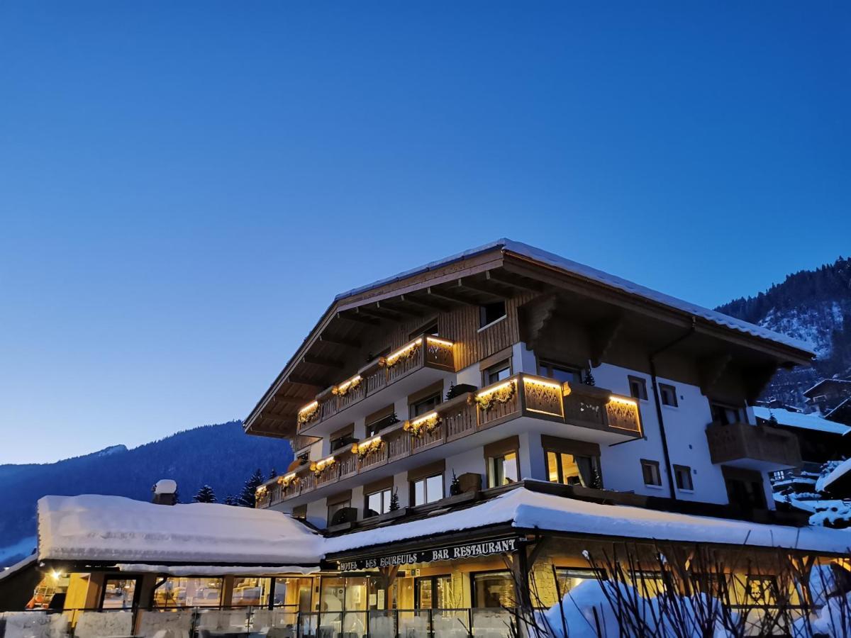 Hotel-Chalet Les Ecureuils Restaurant, Piscine, Garage Le Grand-Bornand Dış mekan fotoğraf